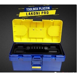 LAKONI PRO TOOLBOX TOOL BOX PLASTIK PERKAKAS TUKANG