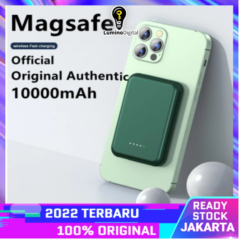 Magsafe Samsung Power Bank Compatible Wireless battery pack / Wireless Powerbank /Magsafe Powerbank 10000mAh / Magnetic Power Bank / Mini PowerBank / Ip 11 Pro Max /12 Pro Max / 13 Pro Max/ 10000 mAh Original Modul Powerbank