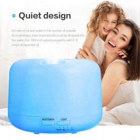 Taffware 4 in 1 Aroma Diffuser Humidifier Elektrik + 7 LED - HUMI H770 - White