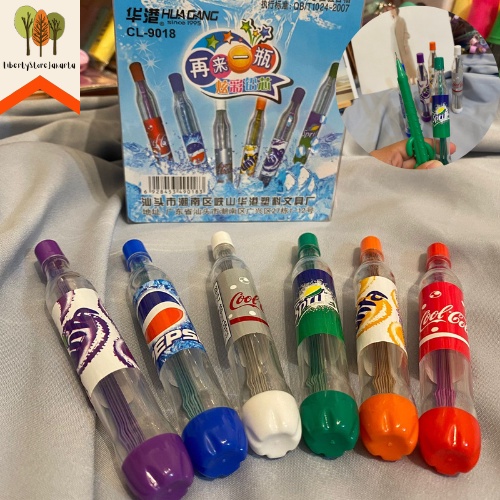 

Isi Pensil Cetek Unik Model Botol Softdrink Refill Pensil Mekanik Dapat 1 Botol Refill Mechanical Pencil Alat Tulis Sekolah Stationary Office School Ready Grosir by Liberty Store Jakarta
