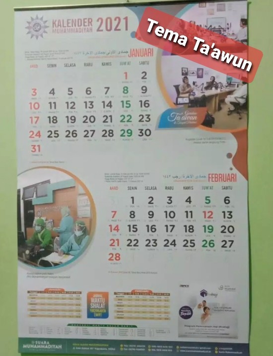 

Kalender Masehi Muhammadiyah Tahun 2021