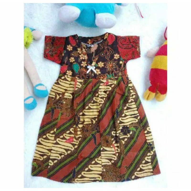 baju dres anak umur 4-5-6 tahun