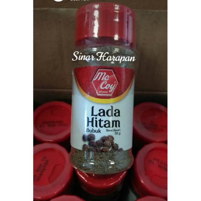 

Lada Hitam Bubuk (Black Pepper) McCoy 58 gr