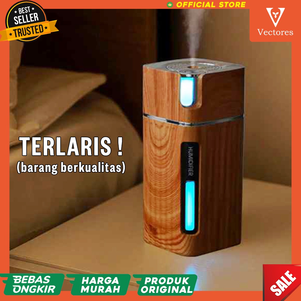 [ORIGINAL] Air Humidifier Pelembab Udara Aromaterapi Diffuser LED Disinfektan Disinfectant Anti Virus Aromaterapi Aromatherapy Murah Terbaru