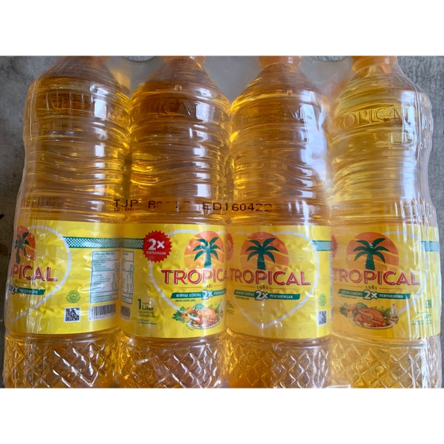 Minyak TROPICAL botol 1 LITER / pak | Shopee Indonesia