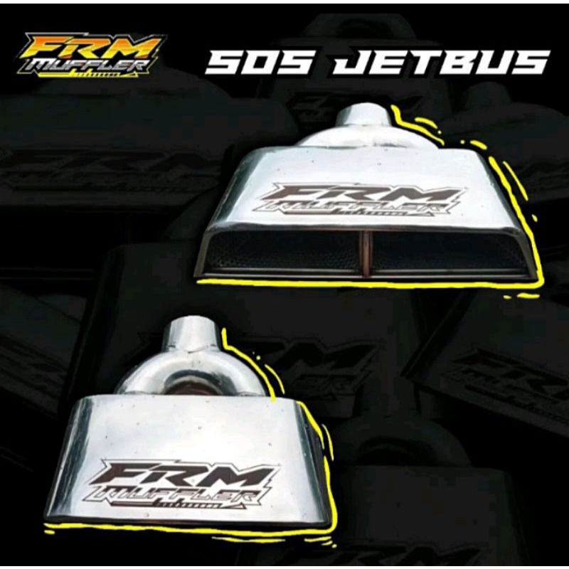 KNALPOT JET BUS ORIGINAL FRM MUFFLER