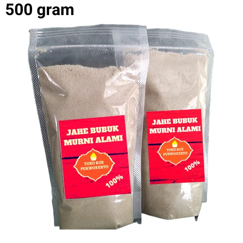 

Jahe Bubuk Murni Organik Asli Original Halal Setengah Kiloan 100% Tanpa Bahan Pengawet 500 gram