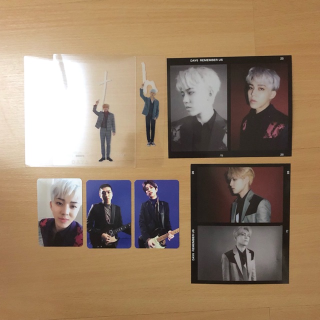 WTT/WTS DAY6 Remember Us PC Photocard Postcard Clear Card Jae Wonpil Dowoon Sungjin