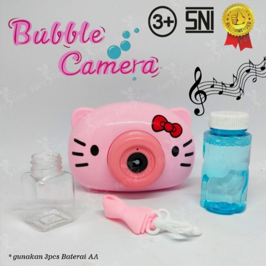 Mainan Kamera bubble - Mainan bubble - Kamera bubble - Bubble Kamera Lampu dan Musik