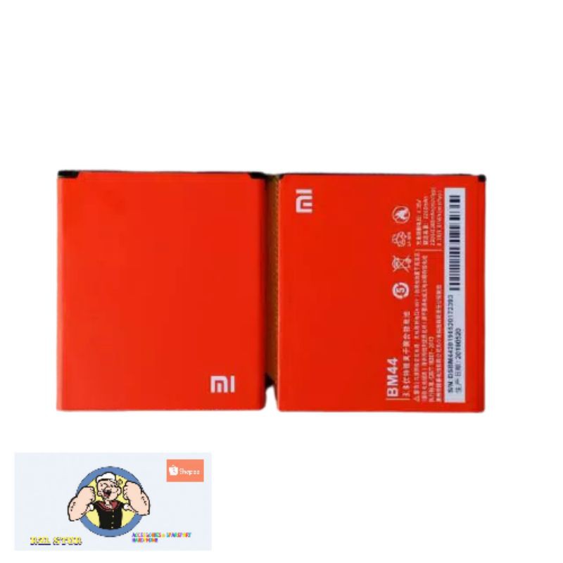 BATERAI BATTERY BATREI XIAOMI REDMI 2 / 2 PRIME BM44 ORIGINAL
