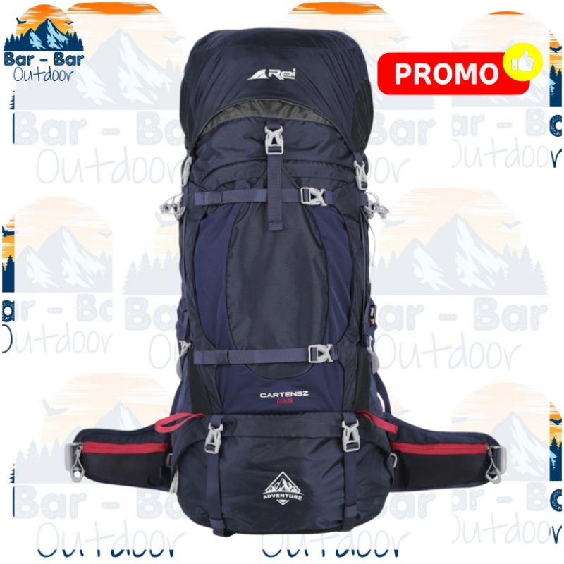 Tas Gunung Tas Outdoor Carrier Arei Rei Premium Cartenz 60L