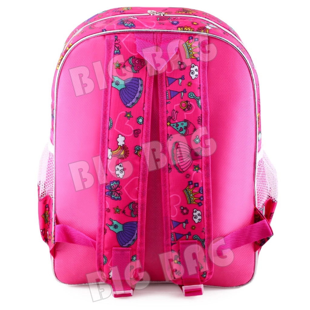 Tas Ransel Anak Perempuan Karakter - LOL - Tas Sekolah Ransel Sekolah Anak + Botol Minum &amp; LUNCHBOX