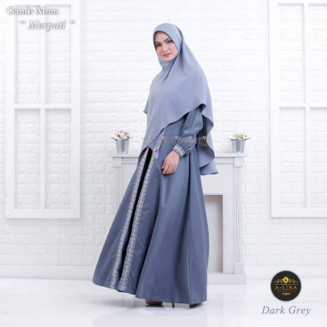 Gamis Merpati ALINA/SARIMBIT ALINA ORIGINAL