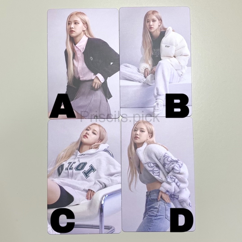 ROSÉ 5252 by OOi Official Photocard