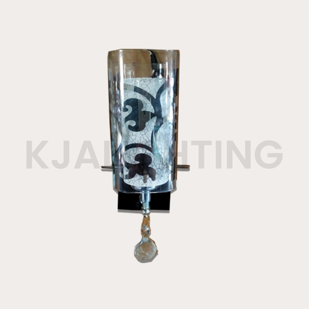 LAMPU DINDING KACA LAMPU DINDING INDOOR 8023/1