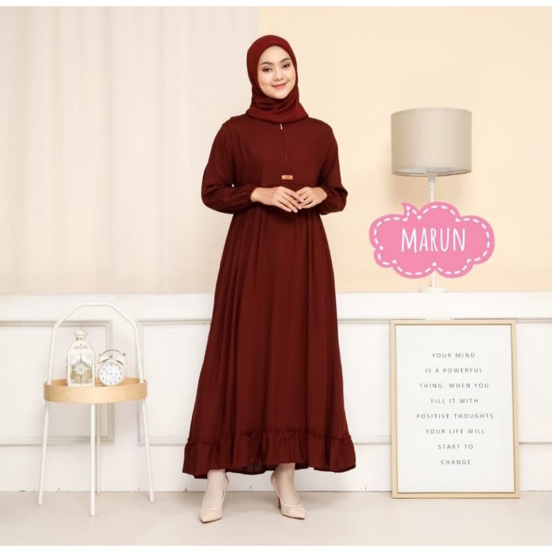 gamis RUFFLE AZP