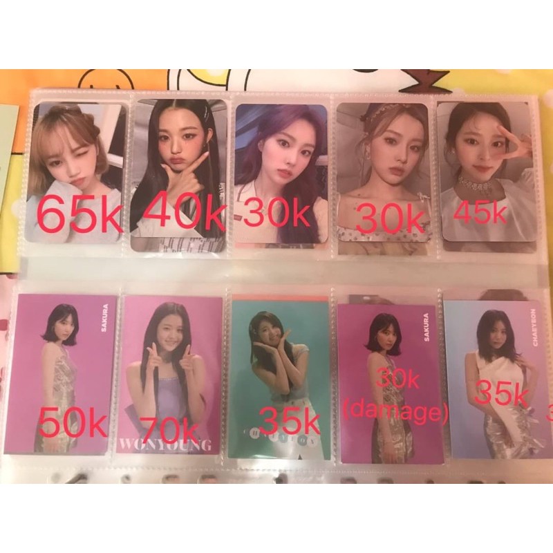 PHOTOCARD IZ*ONE ONEIRIC DIARY