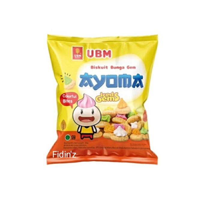 UBM AYOMA Biskuit Bunga Gem