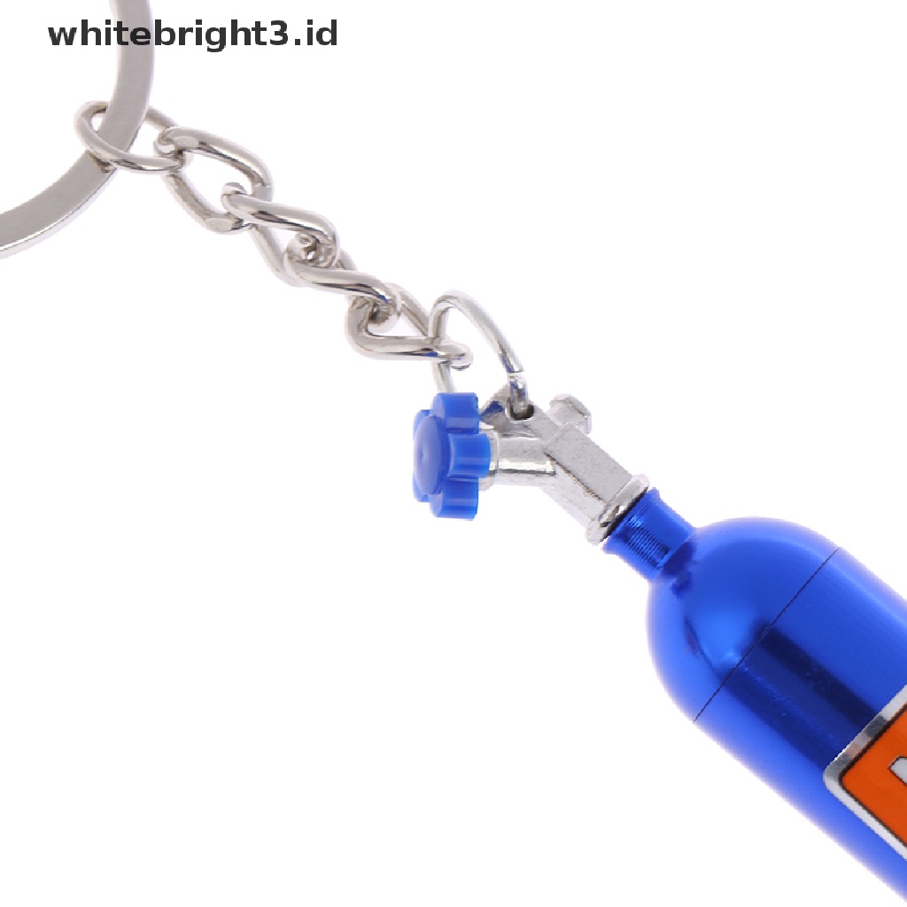 (whitebright3.id) 1pc Gantungan Kunci Botol NOS Nitrous Oxide