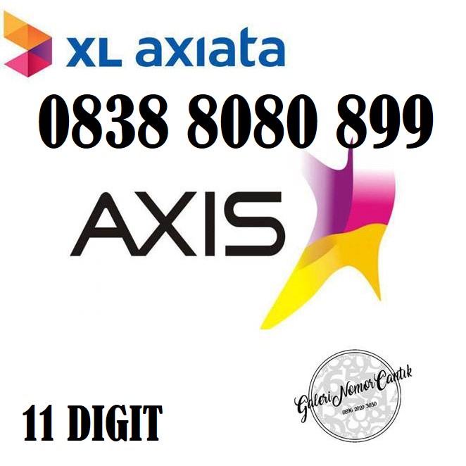 Kartu Perdana Nomer cantik Axis axiata 4G ready 11 DIGIT BAGUS 0029