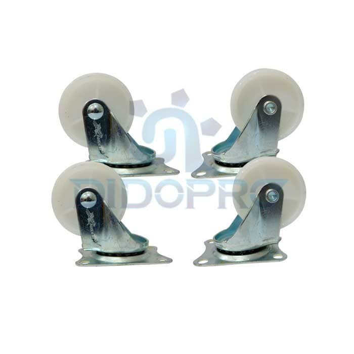 Roda Nylon Putih Set 4pcs