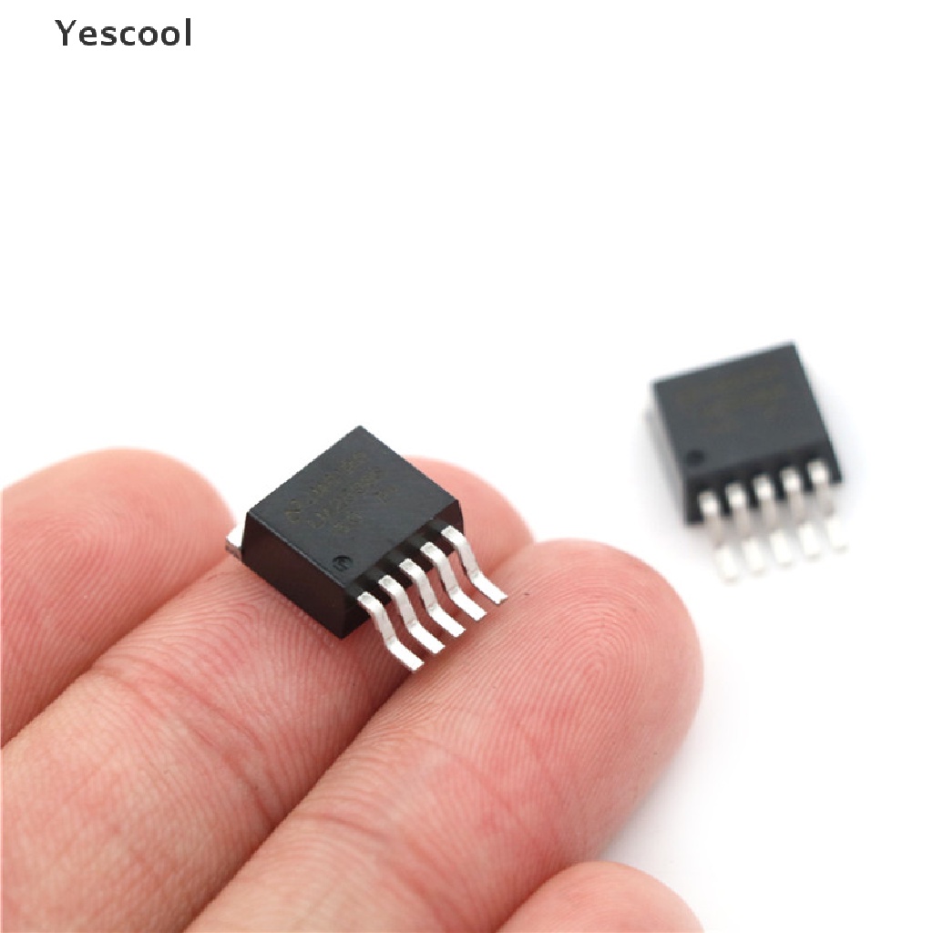 Yescool 10pcs IC SMD LM2596S-5.0 LM2596 TO-263-5 5V 3A