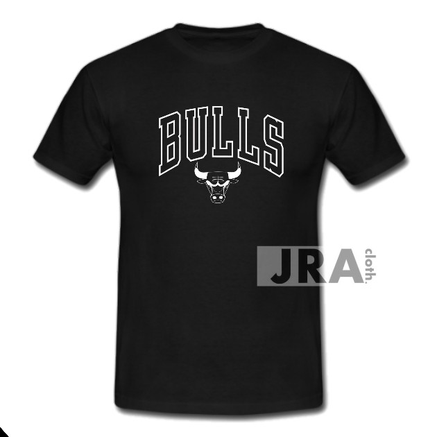KAOS SHIRT BAJU NBA CHICAGO BULLS LOGO
