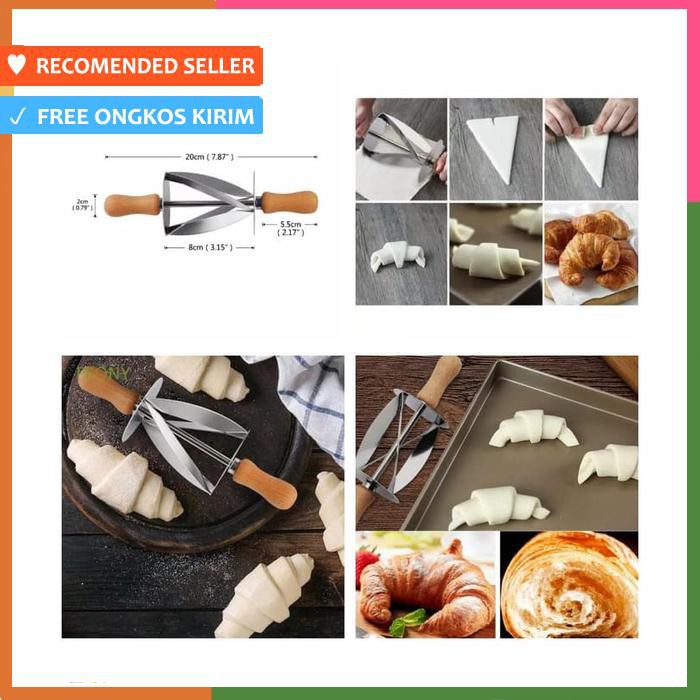 CETAKAN CROISSANT DANISH PASTRY PUFF PASTRY ROTI TANDUK CETAKAN KUE