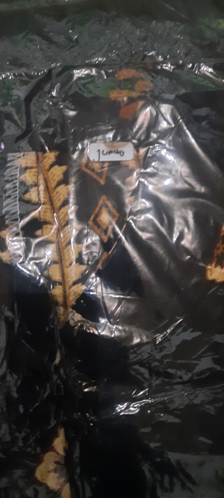 Batik Couple Keluarga Sania Ruffle Ori Ndoro Jowi Dnt Motif Candi