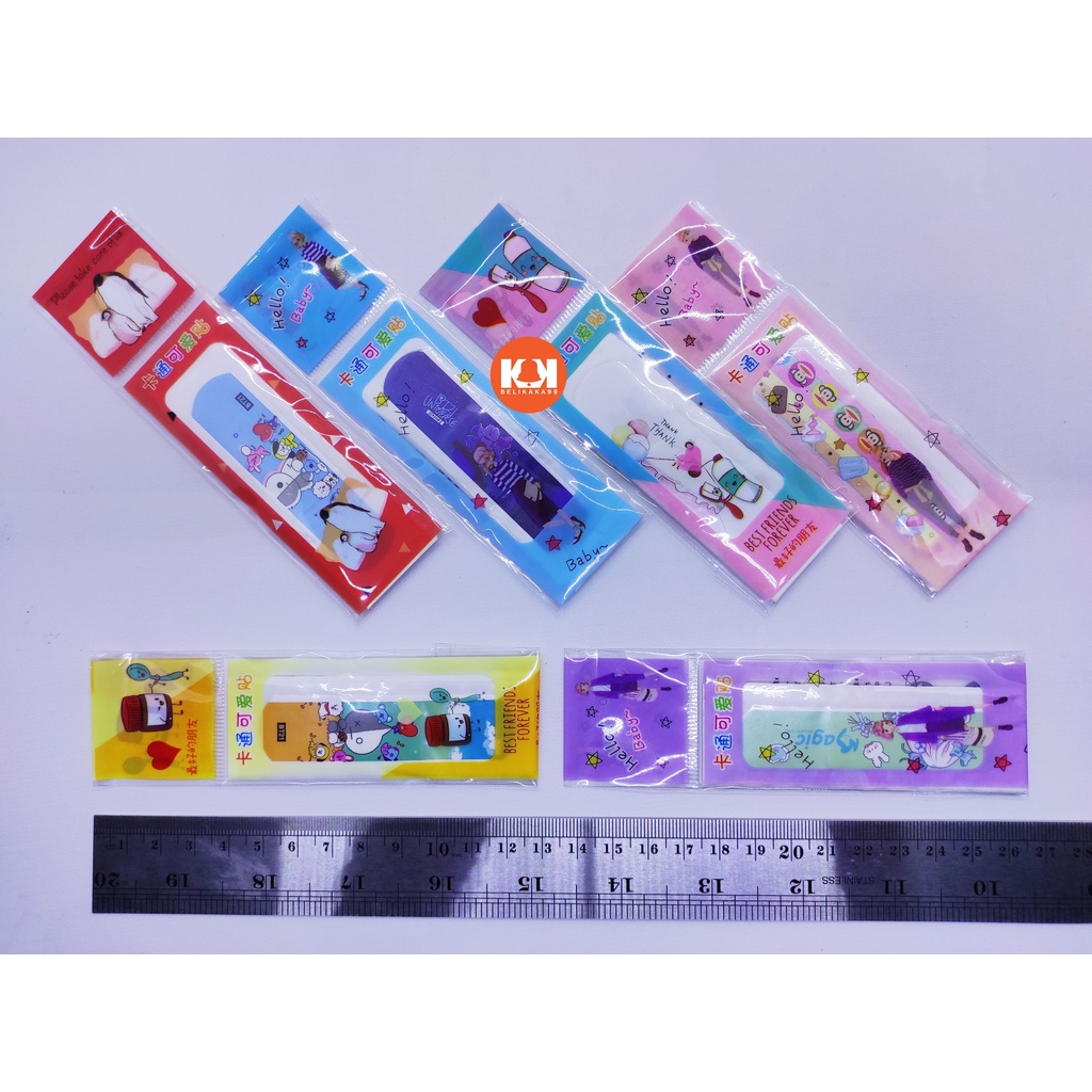 HANSAPLAST KARAKTER ANAK BTS BT21 ISI 5 PCS/ PLESTER LUKA KARAKTER ANAK MOTIF BTS BT21