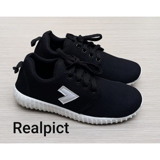  Sepatu  Anak Dan Remaja  Sneakers Panah Hitam Trendy 