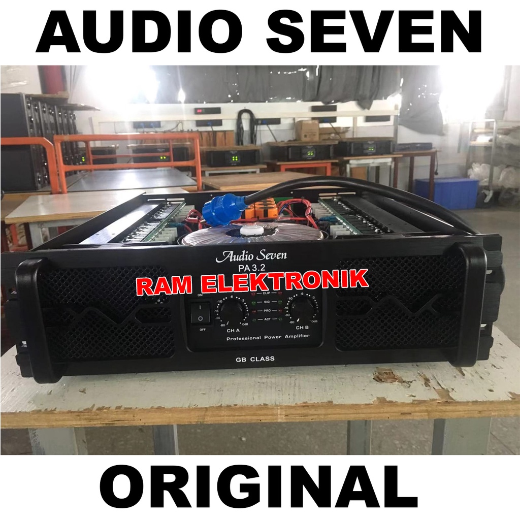 Power Ampli Amplifier Audio Seven PA 3.2 / PA3.2 / PA 3 2 Original