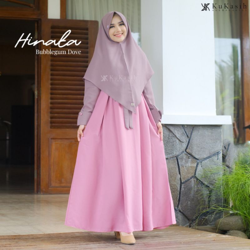 Hinata Dress Gamis Set By Kukasih.id
