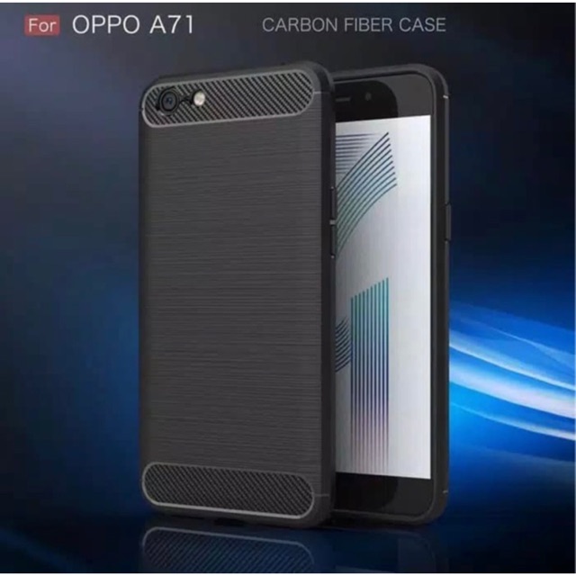 CASE SLIM FIT CARBON OPPO A15 A15S A16 A16S A16E A16K A5S A7 A12 A11K A1K A31 A3S A37 NEO 9 A33 NEO 9 A57 LAMA A39 A71 A83