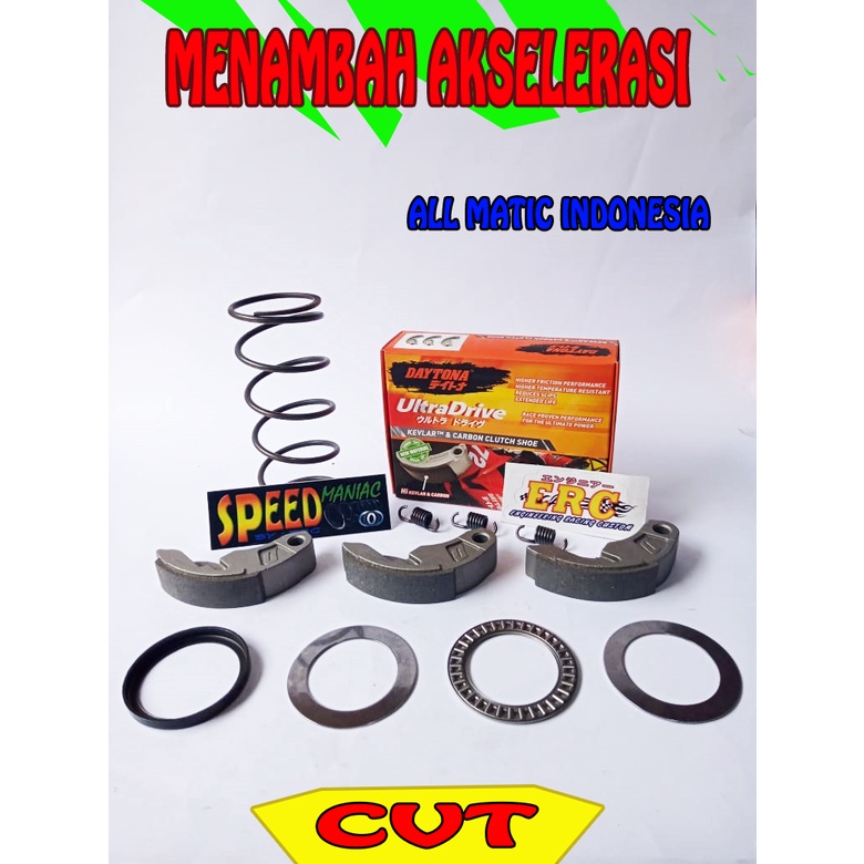 PAKET UPGRADE CVT KAMPAS GANDA PER CVT CUSTOM BEARING SEATER BAMBU ORIGINAL JAPAN DAYTONA