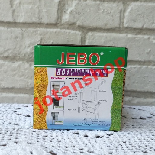 JEBO 501 jebo501 mini hanging filter gantung hang on aquarium aquascape