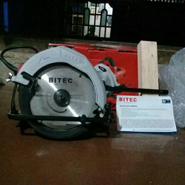 Mesin Circular Saw / Potong Kayu 7 (185 Mm) Bitec Cm 508 Expert