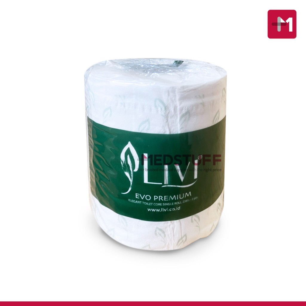 Tissue Livi EVO ELEGANT Toilet Roll 238s Tissue Toilet Roll Livi
