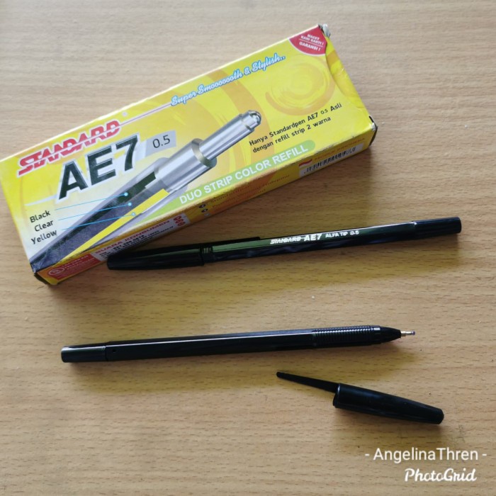 

Pulpen Standard AE7 Super Smooth Hitam