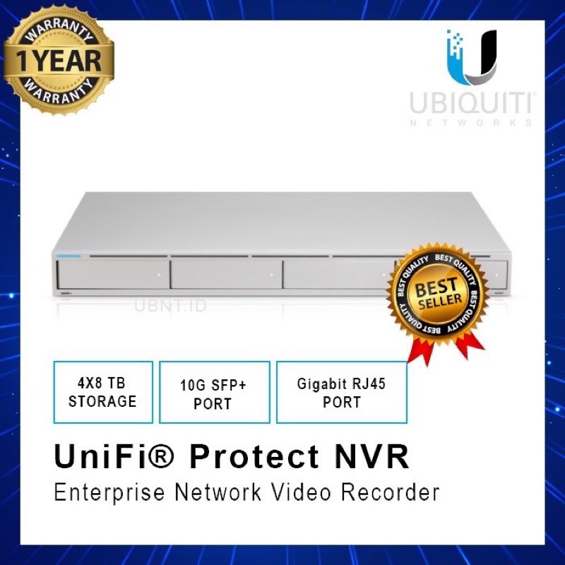 Ubiquiti UNVR UniFi Protect Network Video Recorder