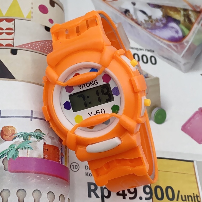 JAM TANGAN DIGITAL PESAWAT ANAK Y-60