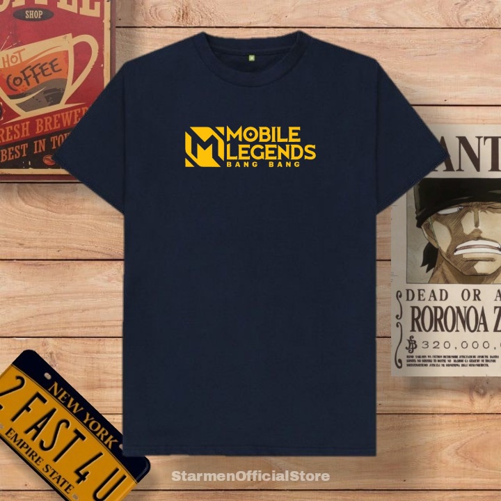 Kaos Distro Unisex MOBILE LEGEND Katun Combed 30s / sablon polyflex /polyflex premium / Pakaian Pria Wanita Atasan Cowok Cewek /kaos kekinian / kaos viral / tshirt tumbrl tee basic /SIZE M , L , XL , XXL / kaus oblong oversize kaos murah best seller ready