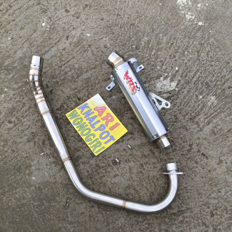 Knalpot WRX ala original CB GLPRO MEGAPRO TIGER VERZA CBR VIXION BYSON