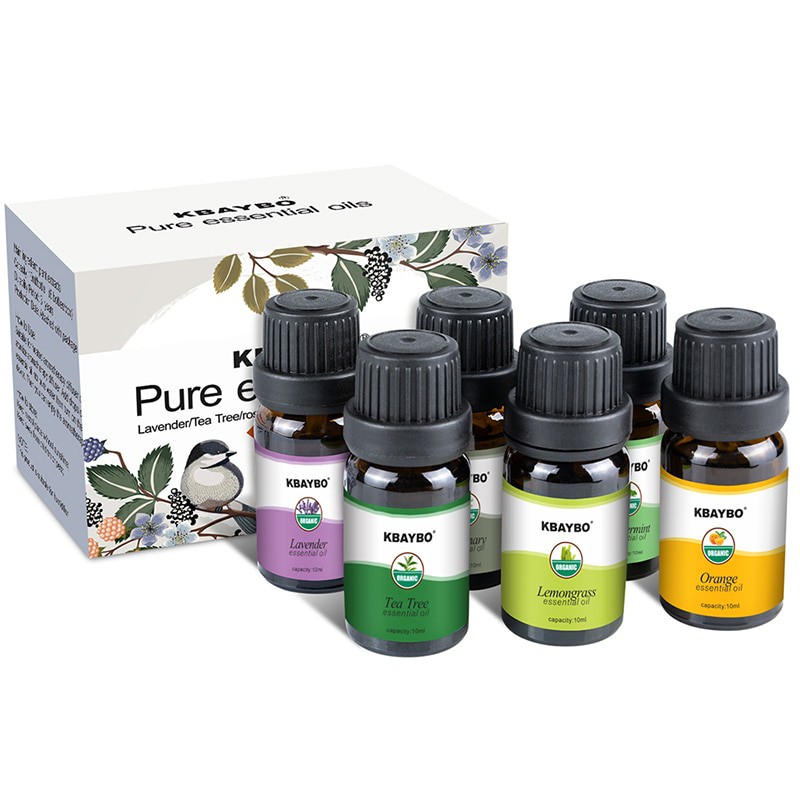 ESSENTIAL OIL PURE 100% 10ML LAVENDER TEA TREE LEMONGRASS PEPPERMINT ROSEMARY AROMATHERAPY KBAYBO