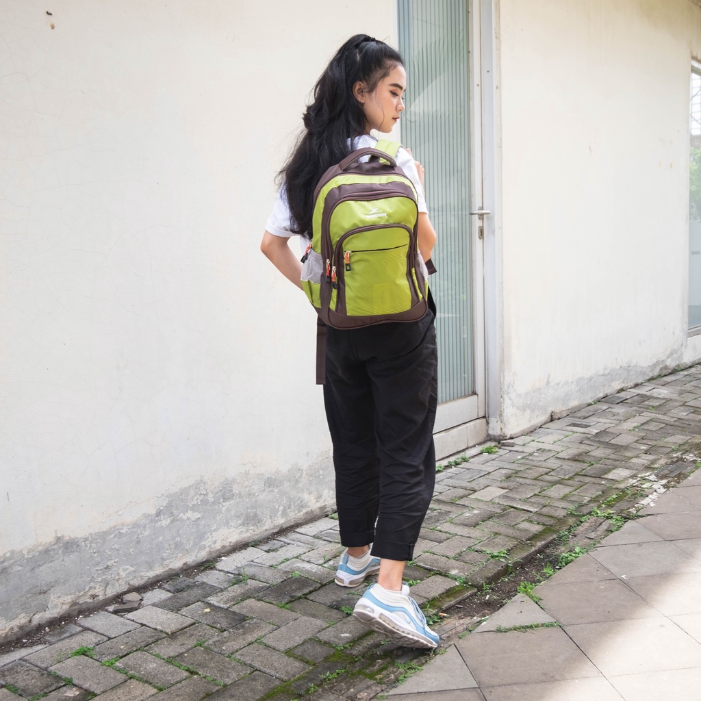 [KLIKTAS] Tas ransel laptop Zigger Boano 308237 mahasiswa anak kuliah sekolah pelajar backpack fashion murah