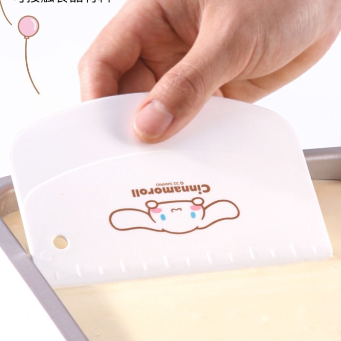 Chefmade CL5002 Cinnamoroll Plastic Dough cutter and scraper/ scrapper