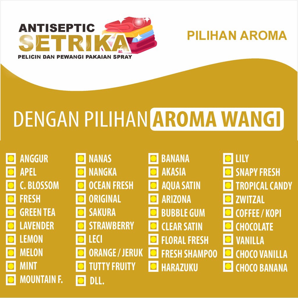 Pelicin Setrika Dan Pewangi Pakaian Aroma Wangi Kemasan 1 Liter jerigen