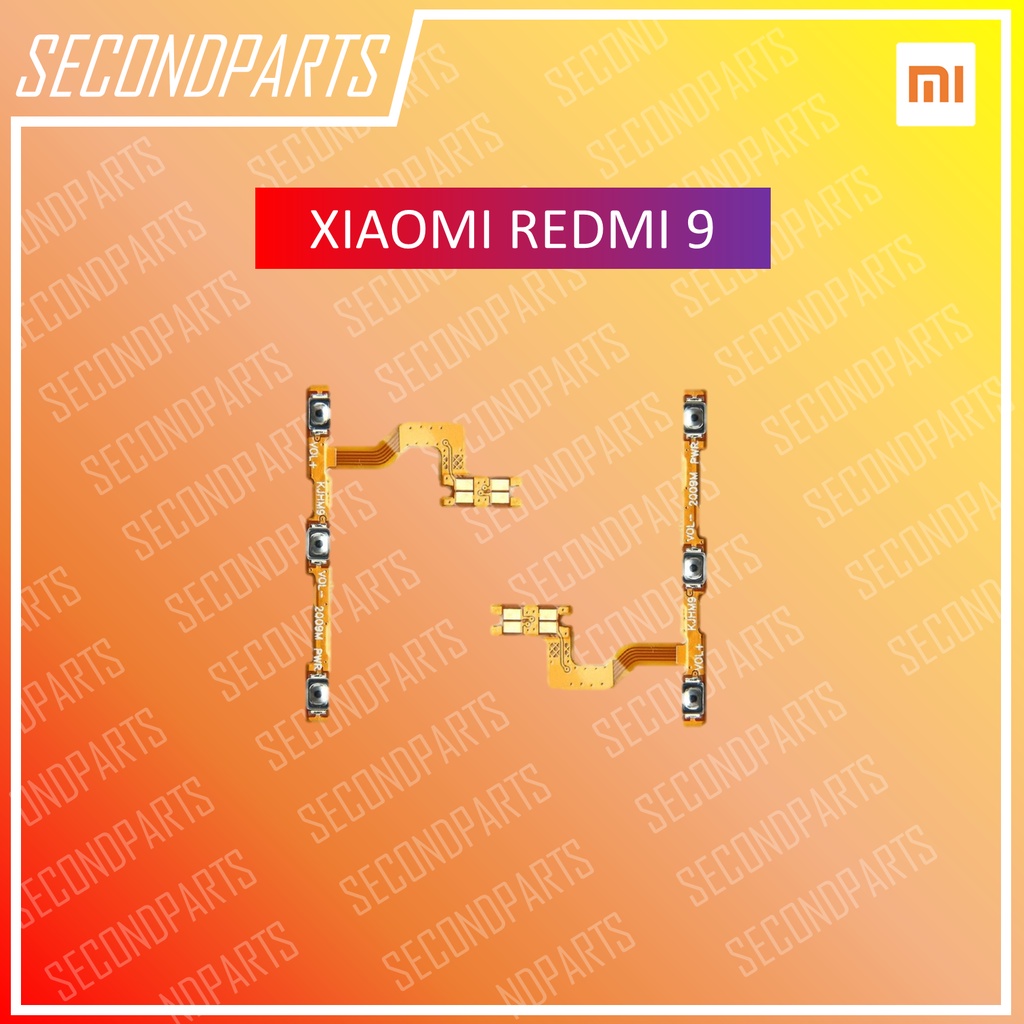 FLEXIBLE ON OFF TOMBOL POWER VOLUME XIAOMI REDMI 9