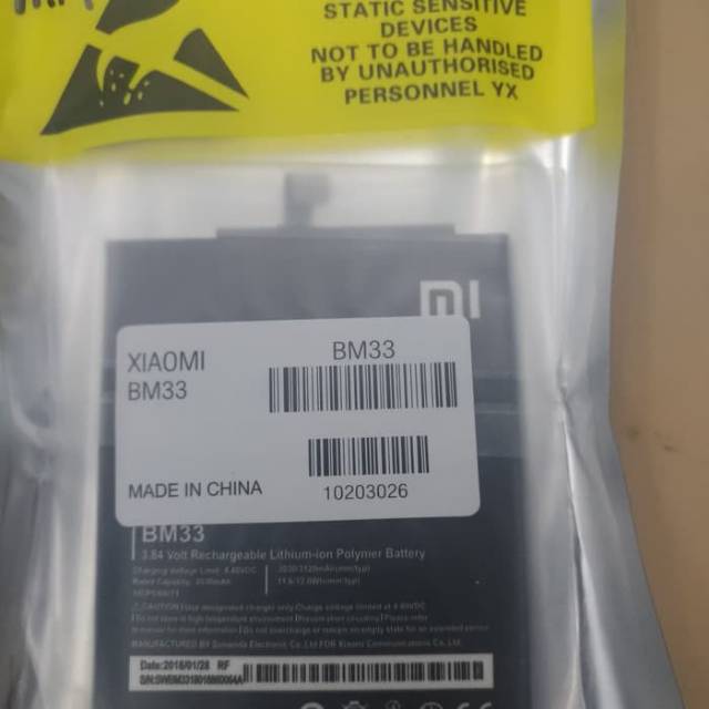 Baterai battery XIAOMI Mi4I BM33