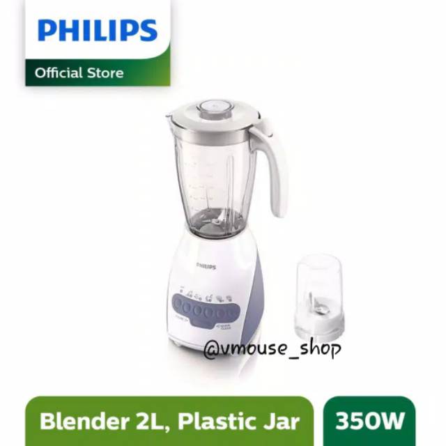 BLENDER PHILIPS HR 2115 GELAS PLASTIK - PHILIPS BLENDER 2L - PHILIPS BLENDER HR 2115 - BLENDER PHILI